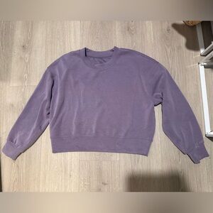 Lululemon Size 4 Softstreme Oversized Cropped Crew (worn only once)